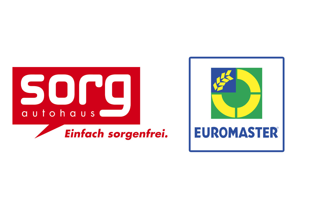 Bild zeigt die Beiden Logos Sorg und Euromaster