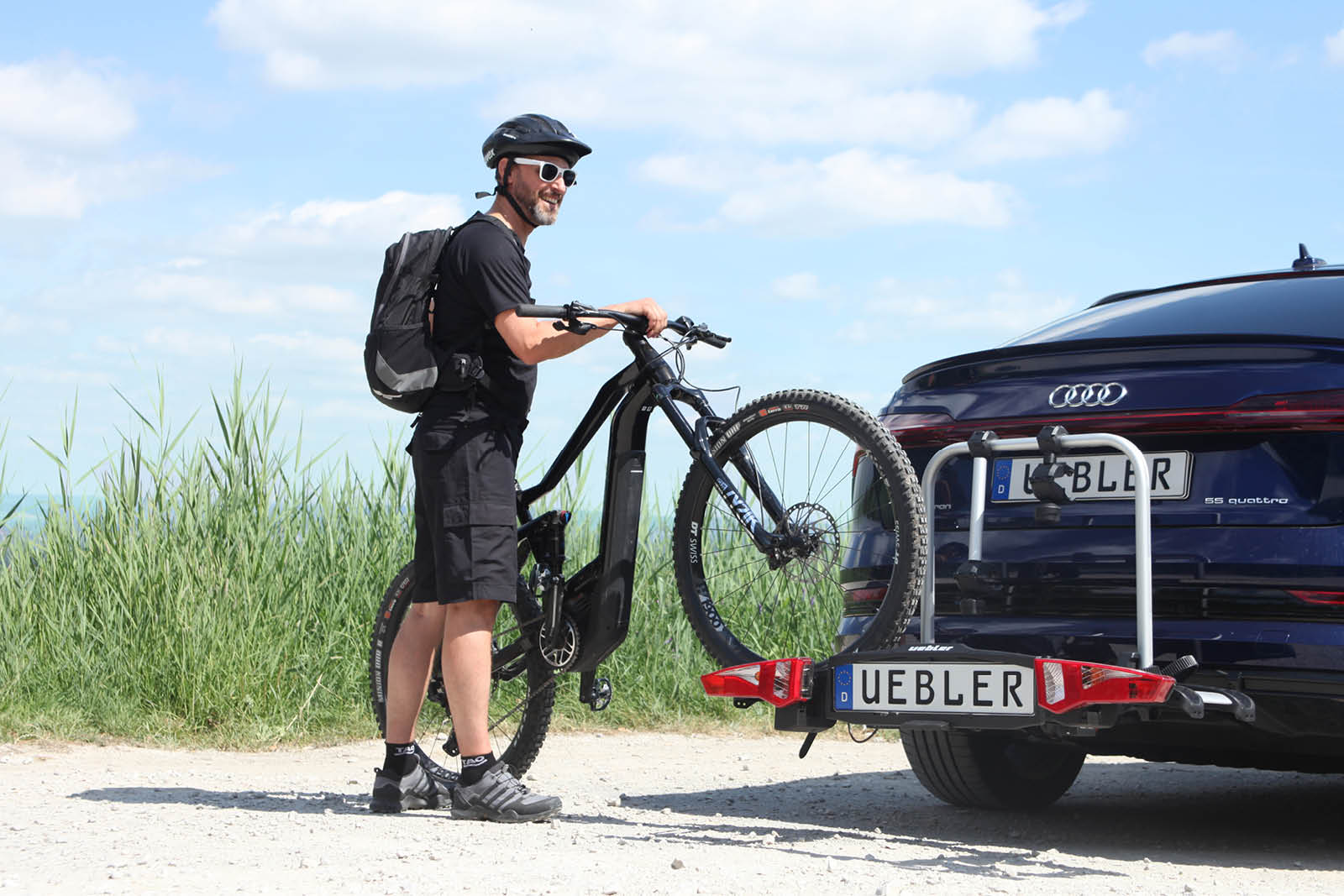 Übler Fahrradträger