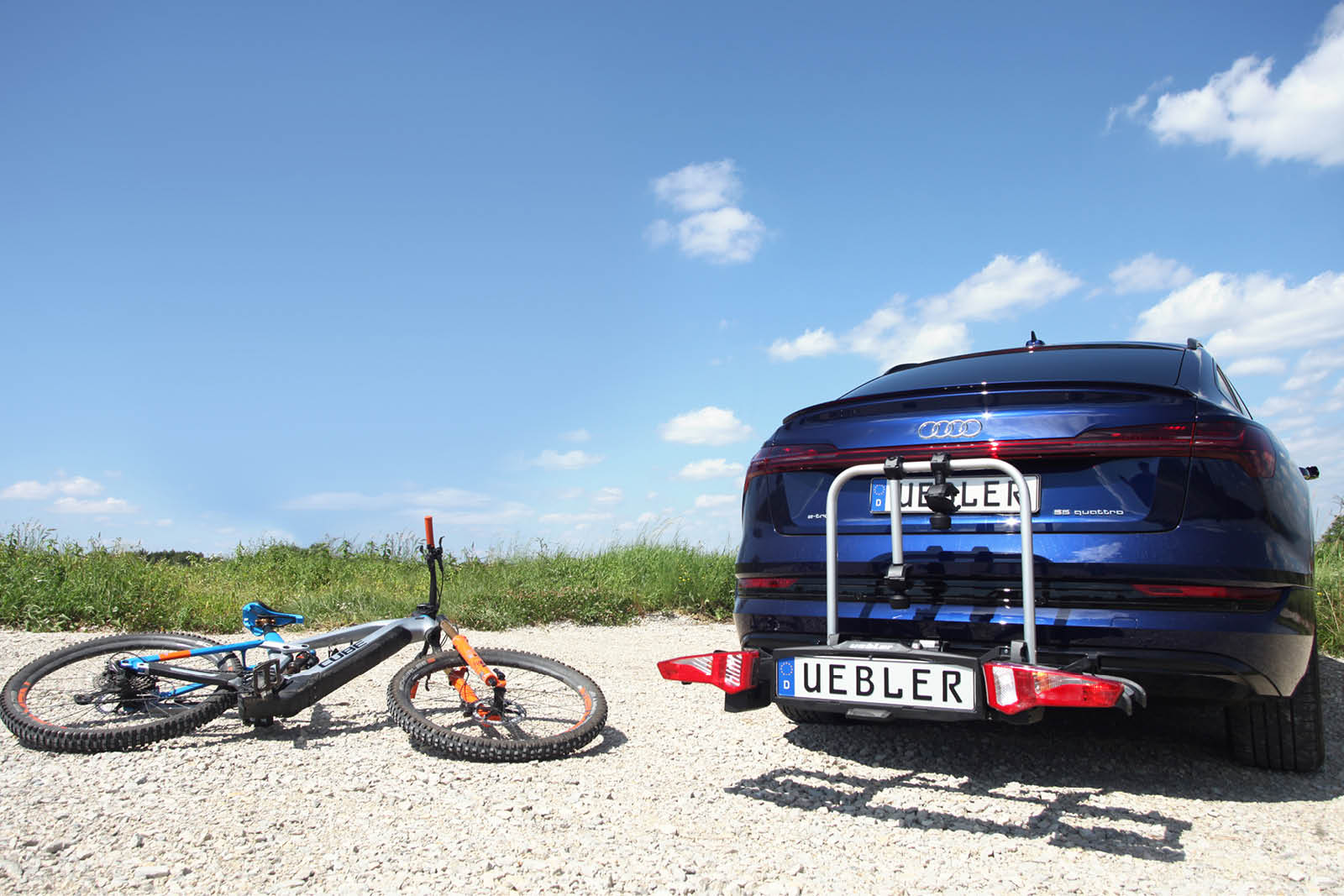 Übler Fahrradträger